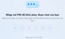 Người dùng Messenger gặp khó khi đồng bộ lịch sử chat