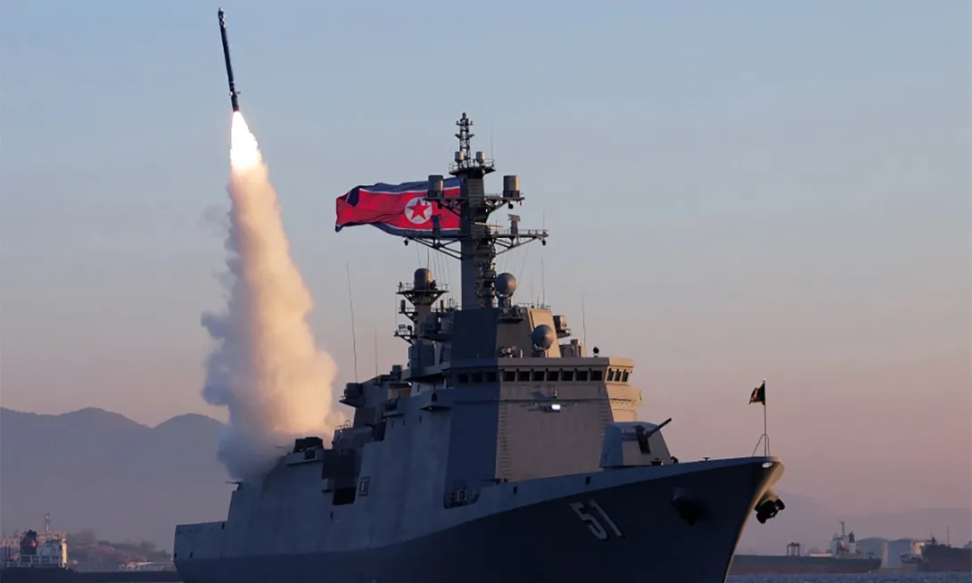 Chiến hạm Triều Tiên thử tên lửa có thể mang đầu đạn hạt nhân